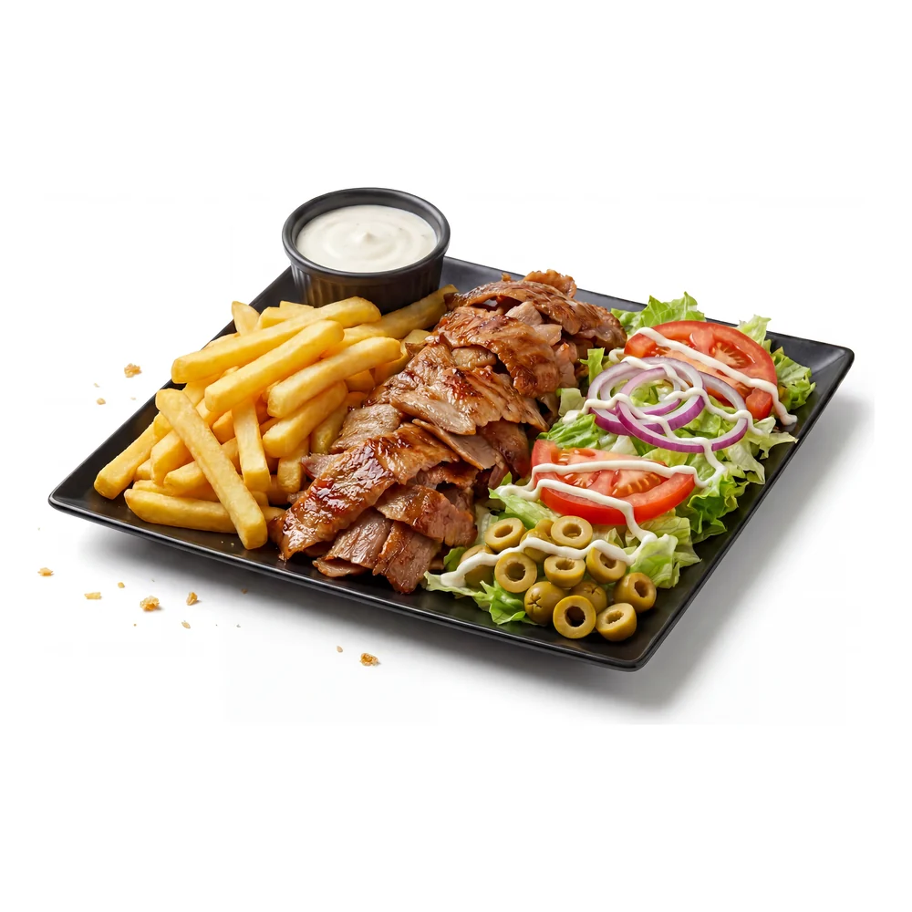 Kebab, assiette d'Au Royal