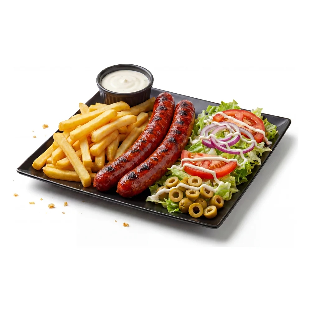 Merguez, assiette d'Au Royal