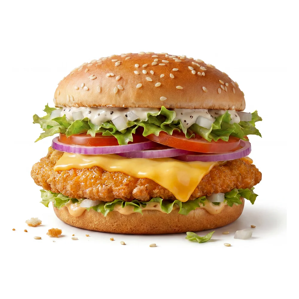 Chicken burger d'Au Royal