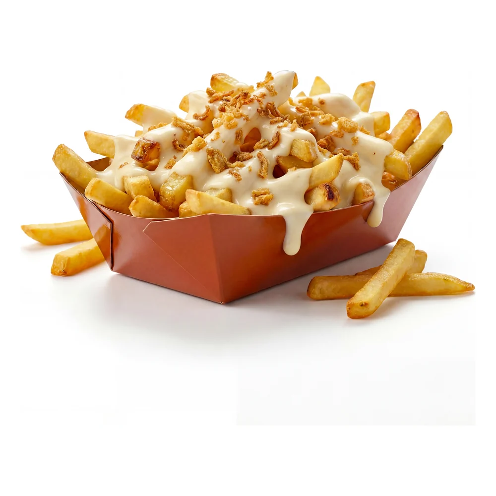 Fromagère Oignons crispy, frites d'Au Royal