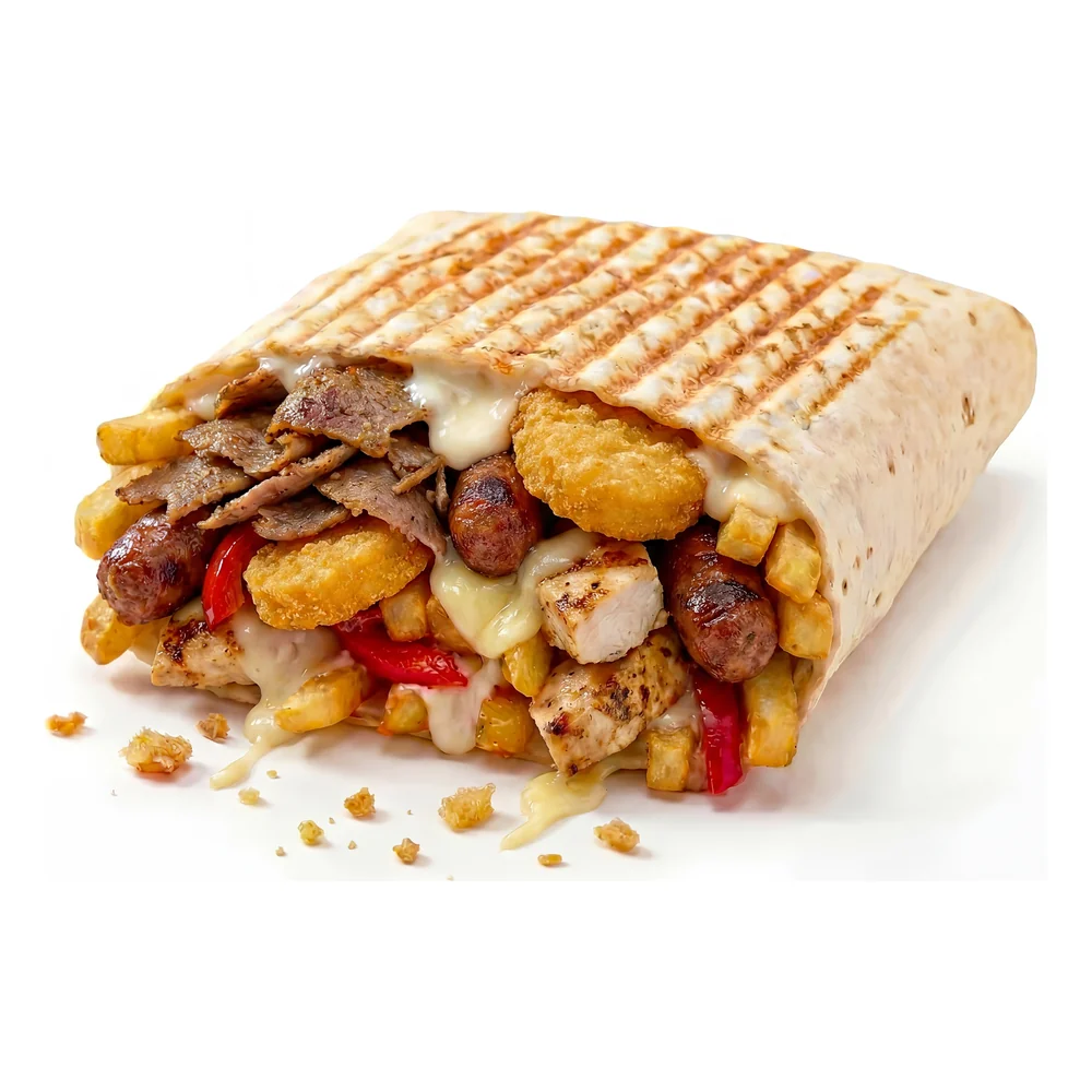 King – 4 viandes, French Tacos d'Au Royal
