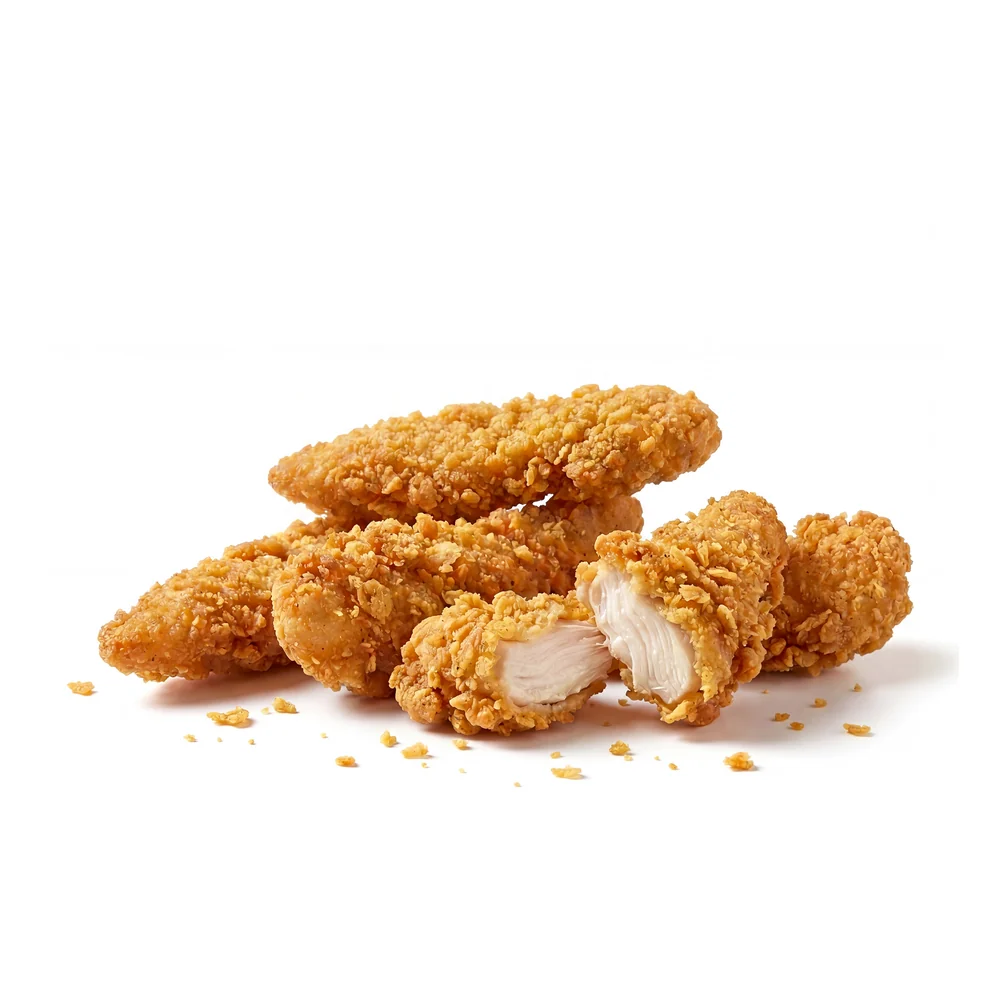 Chicken tenders, accompagnement Tex-Mex d'Au Royal